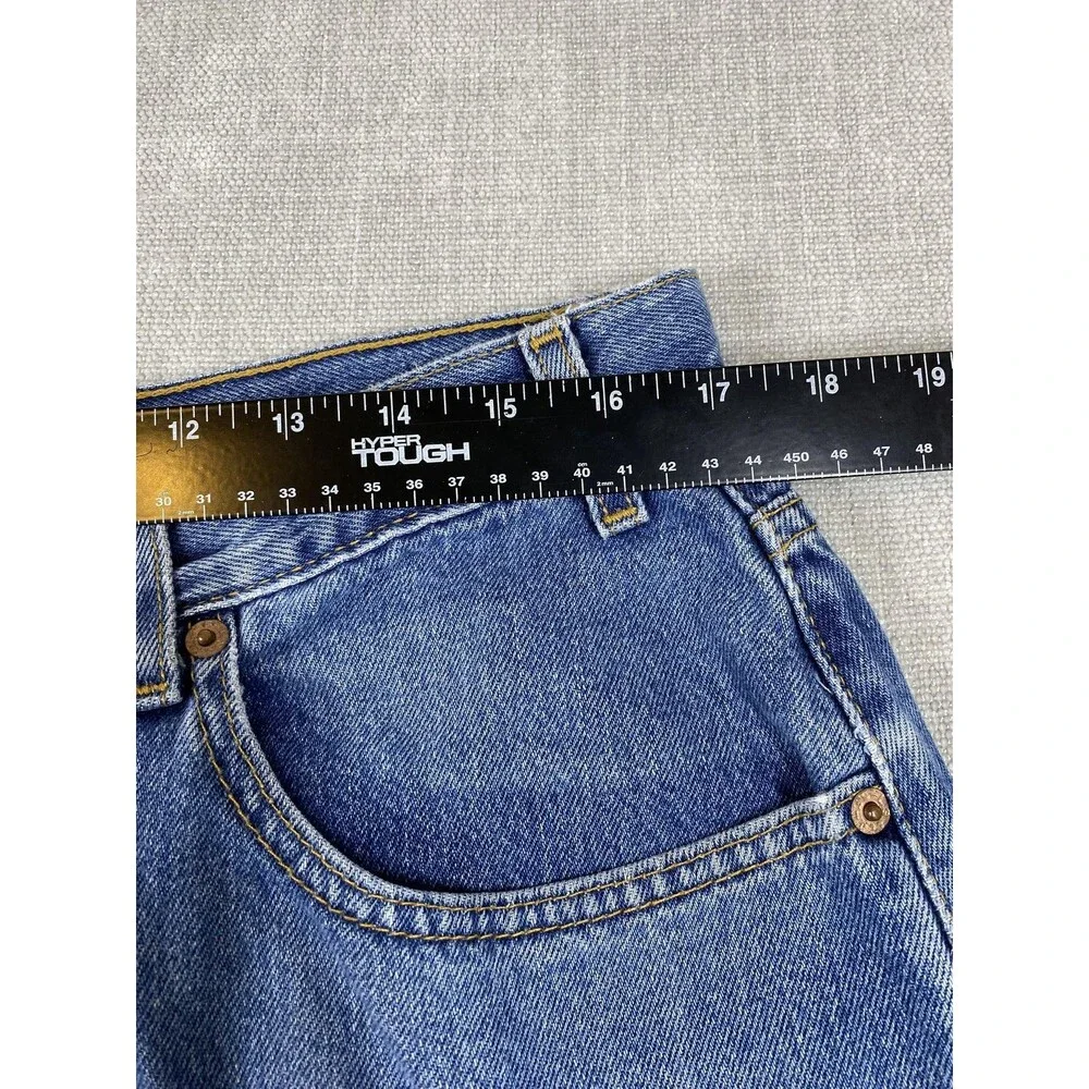 VTG Levis 569 Jeans Mens 34x28 Tag 36x30 Blue Denim Loose Straight Relaxed Baggy